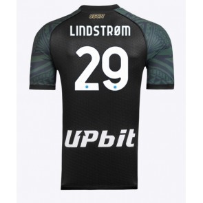 SSC Napoli Jesper Lindstrom #29 Tredjetröja 2023-24 Kortärmad